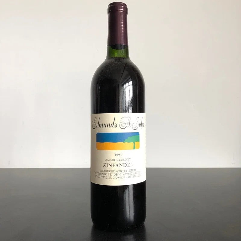 1993EdmundsSt.JohnStoryVineyardZinfandel,AmadorCounty,USA