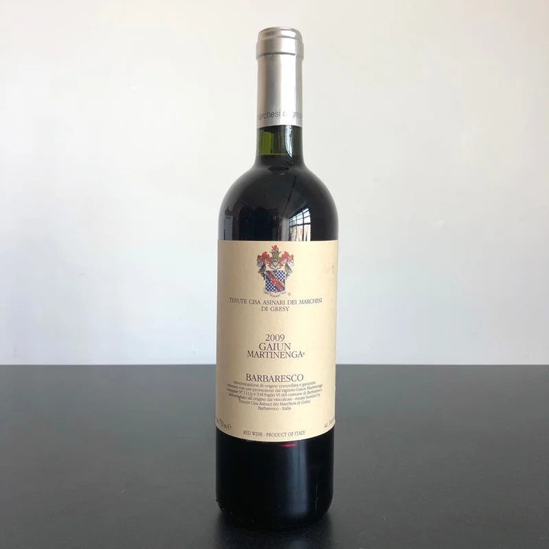 2009TenuteCisaAsinariMarchesidiGresy‘GaiunMartinenga’BarbarescoDOCG,Italy