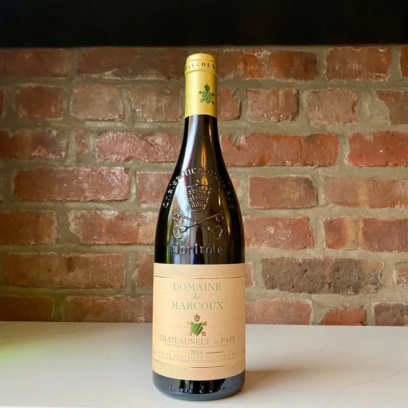 2014DomainedeMarcouxChateauneuf-du-PapeBlancRhone,France