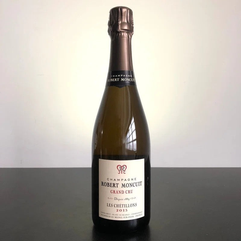 2015RobertMoncuit‘LesChetillons’GrandCruBlancdeBlancsExtraBrutChampagne,France
