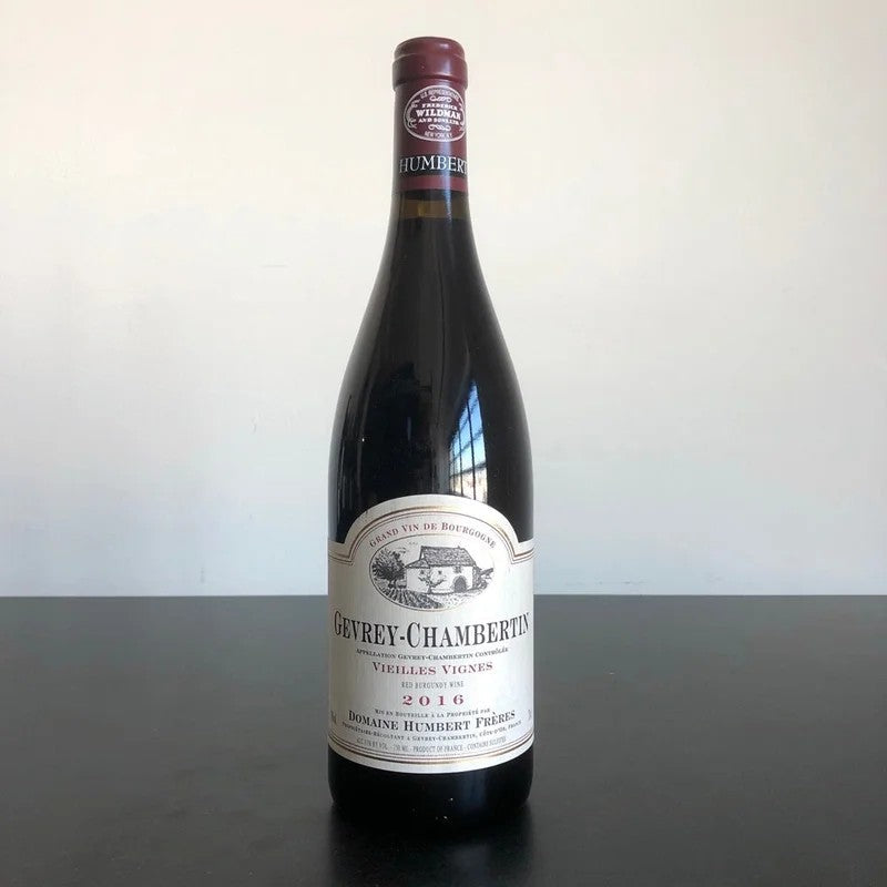 2016DomaineHumbertFreresGevrey-ChambertinVieillesVignes,CotedeNuits,France