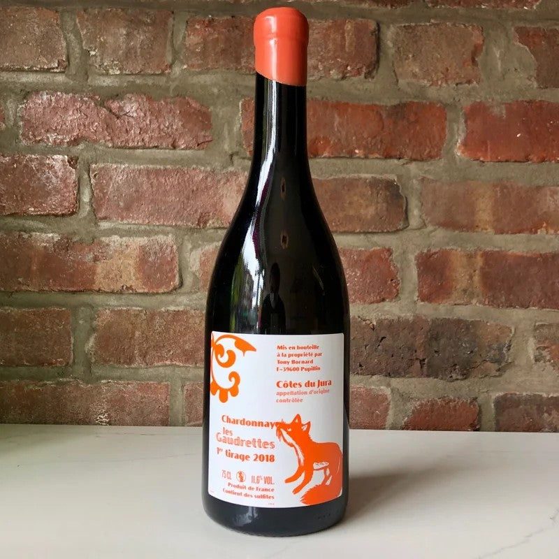 2018AnnieetPhilippeBornardCotesduJuraChardonnayLesGaudrettesFrance