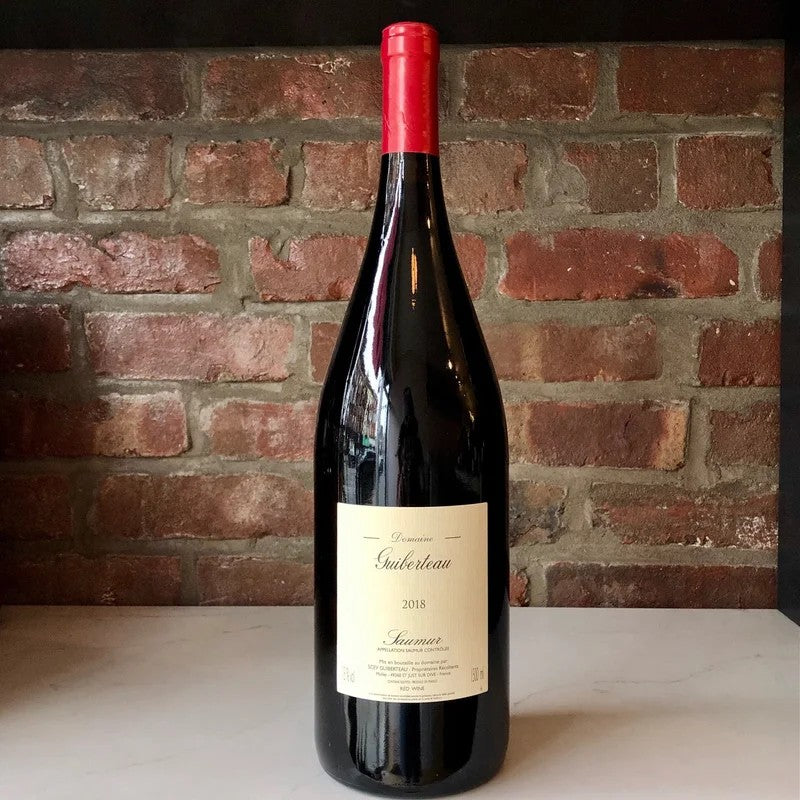 2018DomaineGuiberteauSaumurRouge1.5LMagnum,Loire,France