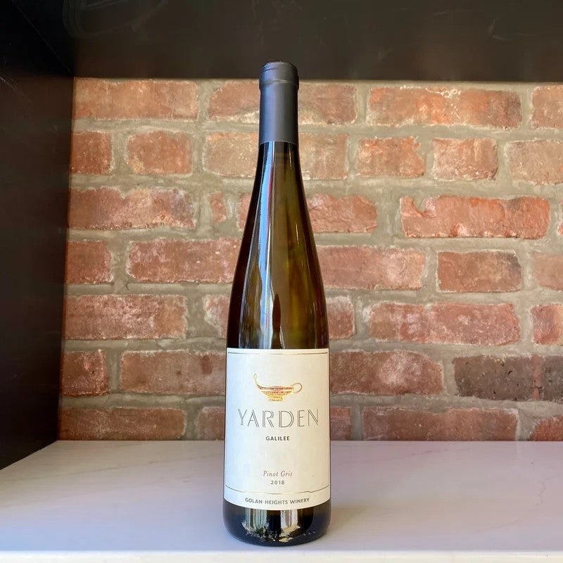 2018GolanHeightsWineryYardenPinotGris,Galilee,Israel