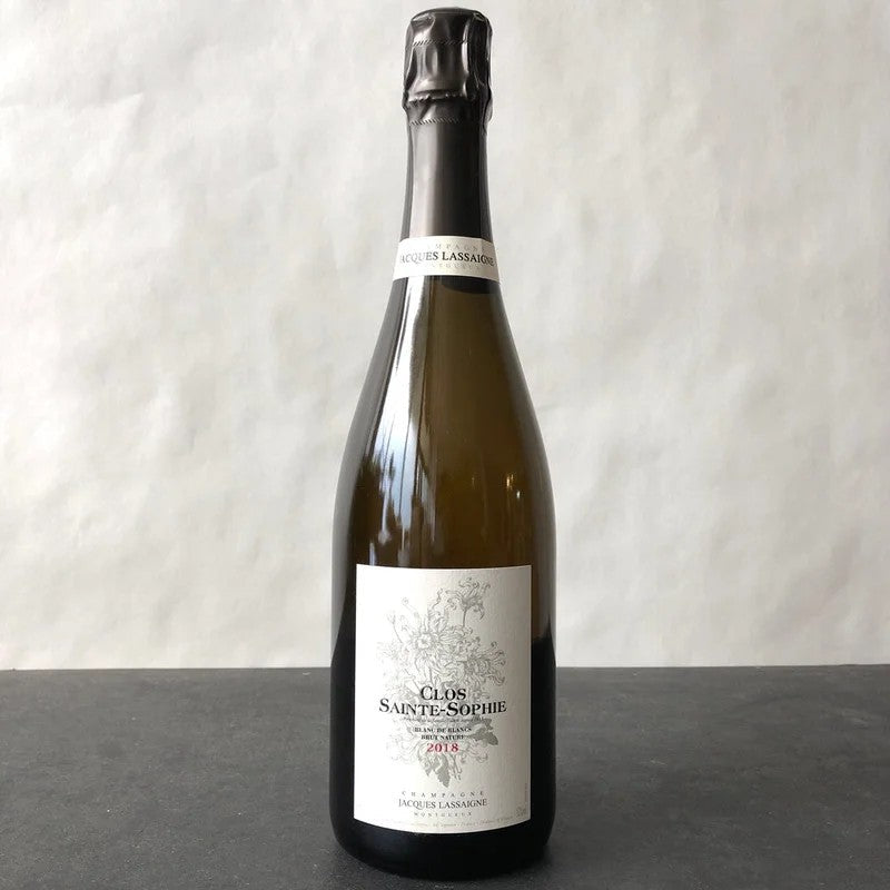 2018JacquesLassaigneClosSainte-SophieBlancdeBlancsBrutNature,Champagne,France