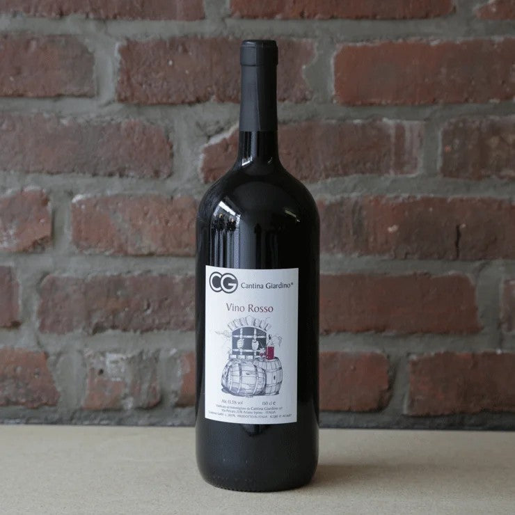 2019CantinaGiardinoVinoRosso1.5Lmagnum,Campania,Italy