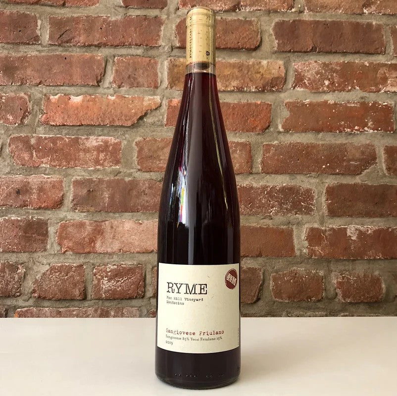 2019RymeWineCellarsFoxHillVineyardSangiovese–FriulanoMendocino,USA