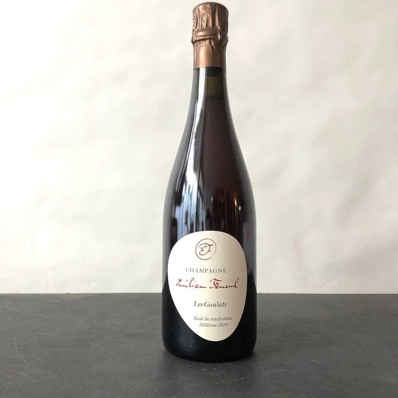 2020EmilienFeneuilLesGoulatsRosedeMacerationMillesime,Champagne,France