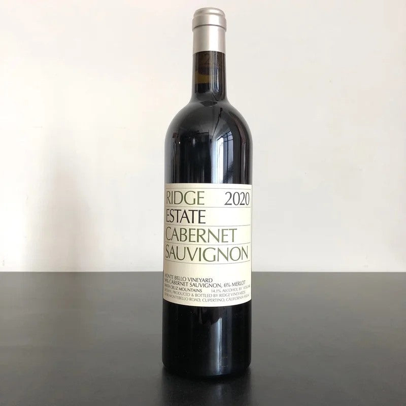 2020RidgeVineyardsEstateCabernetSauvignon,SantaCruzMountains,USA