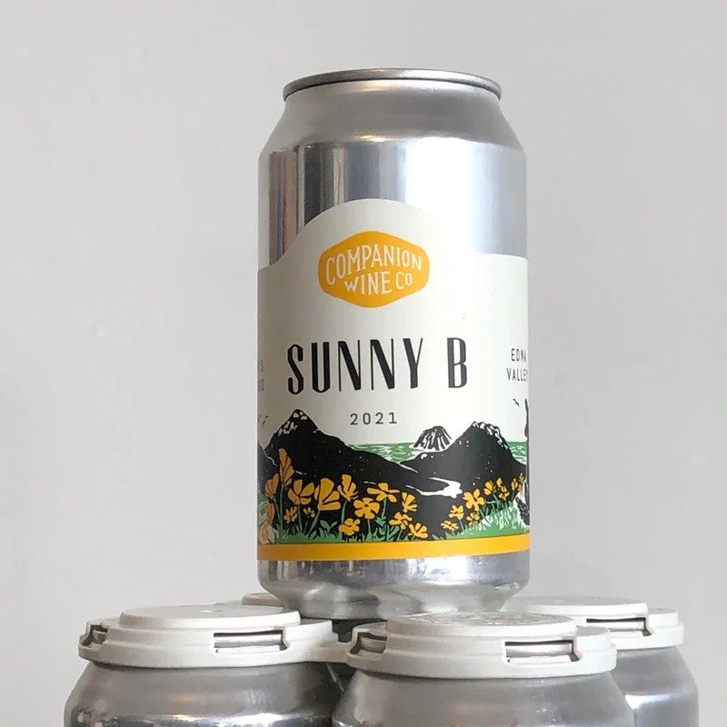 2021CompanionWineCo.“SunnyB”375mlCan,EdnaValley,California