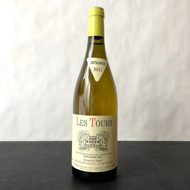 2021DomainedesTours(Rayas)Blanc,IGPVaucluse,France