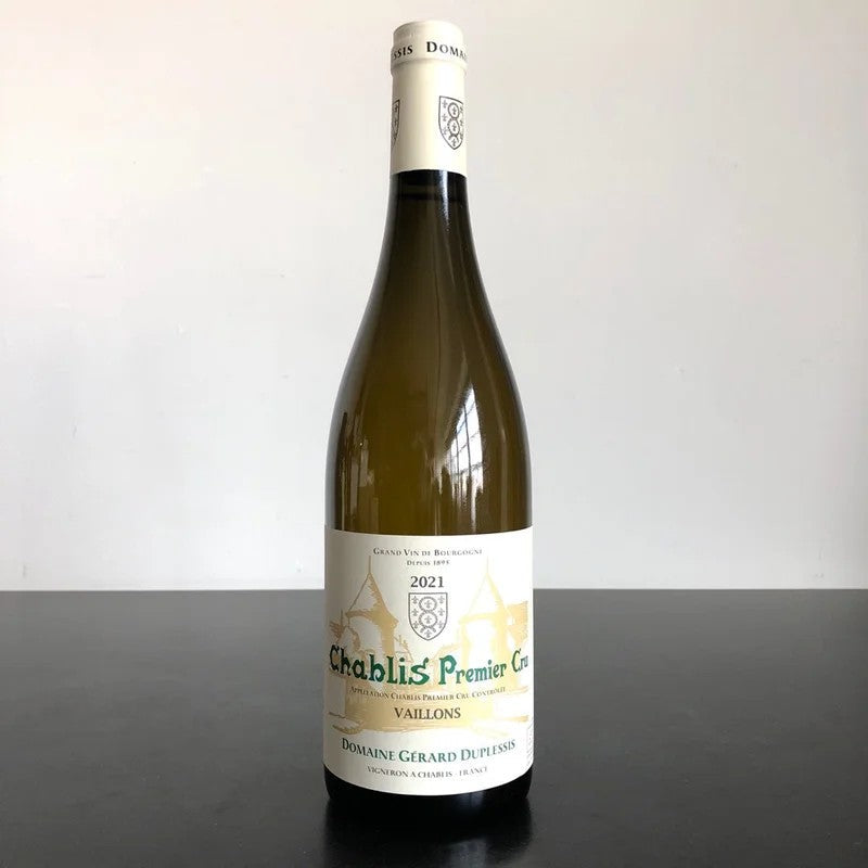 2021DomaineGerardDuplessisVaillons,ChablisPremierCru,France