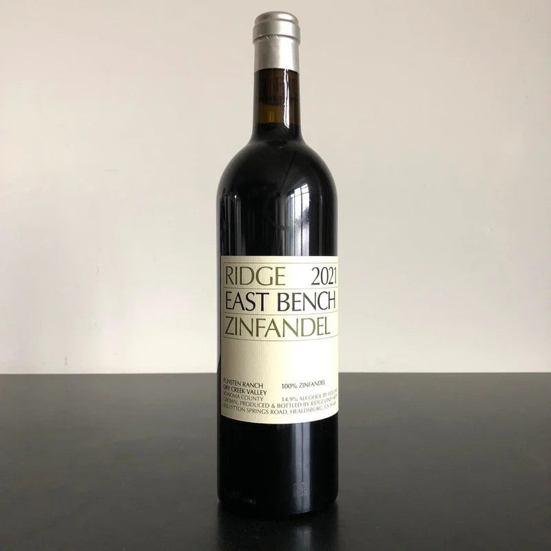 2021RidgeVineyardsEastBenchZinfandel,DryCreekValley,USA