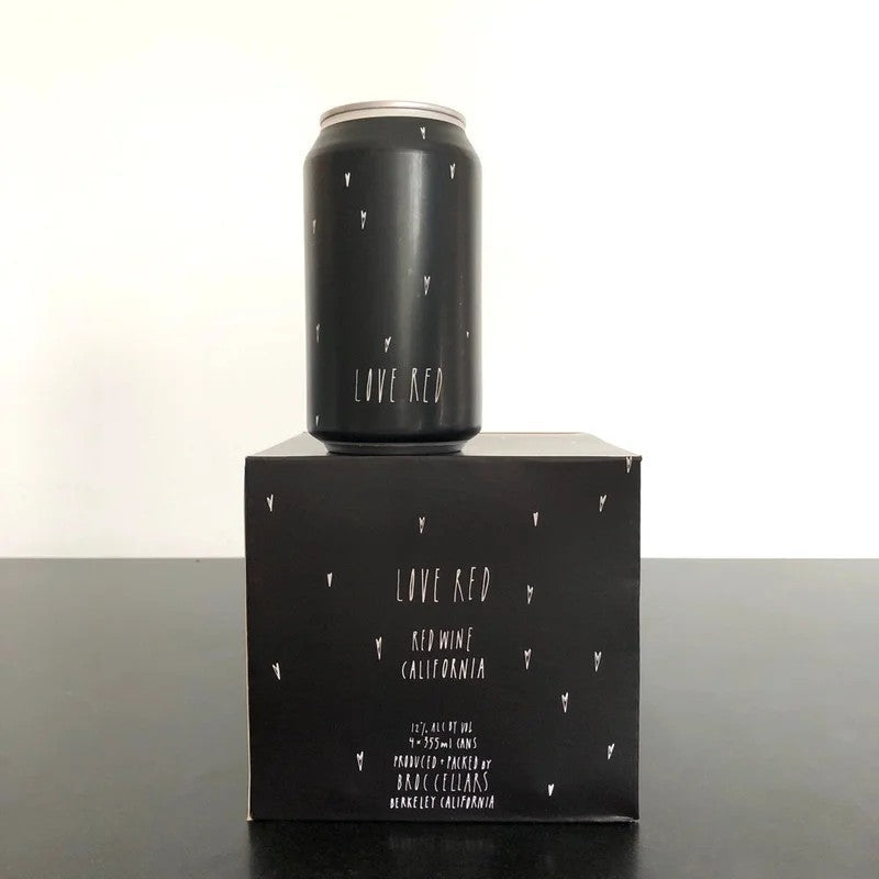 2022BrocCellarsLoveRed375mlCans,SuisunValley,USA