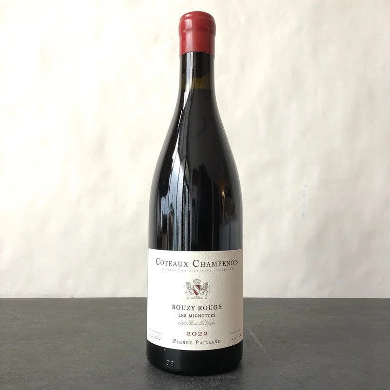2022ChampagnePierrePaillardBouzyRouge‘LesMignottes’.Champagne,France