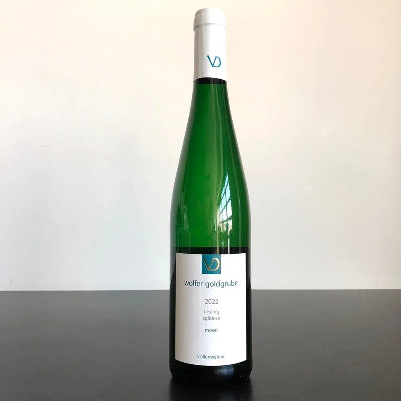 2022DanielVollenweiderRieslingWolferGoldgrubeSpatleseFeinherbAP6,Mosel,Germany