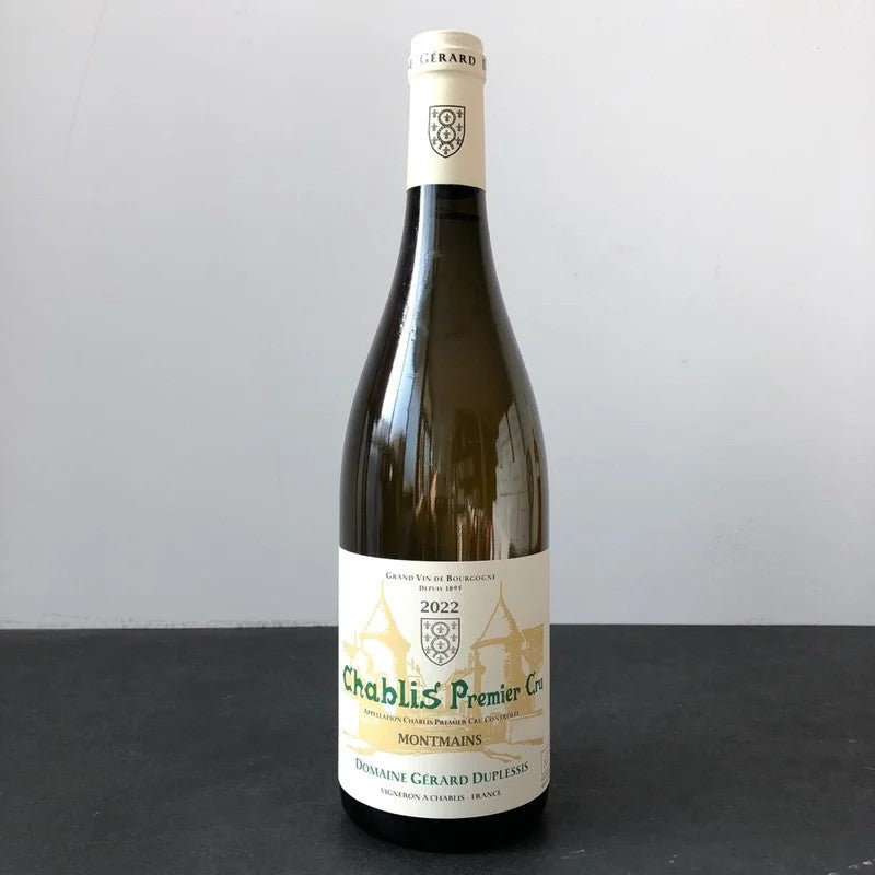 2022DomaineGerardDuplessisMontmainsChablisPremierCru,France