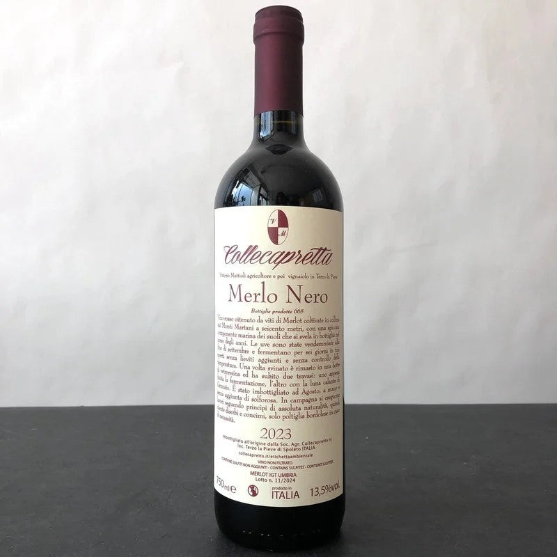 2023Collecapretta‘MerloNero’,Umbria,Italy