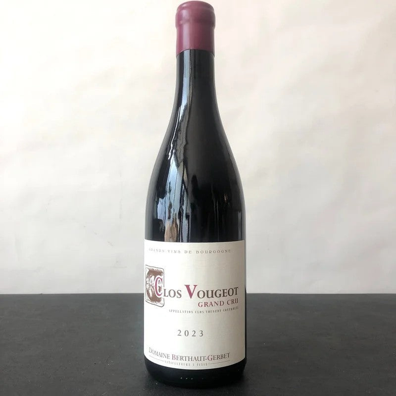 2023DomaineBerthaut-GerbetClosdeVougeotGrandCru,CotedeNuits,France
