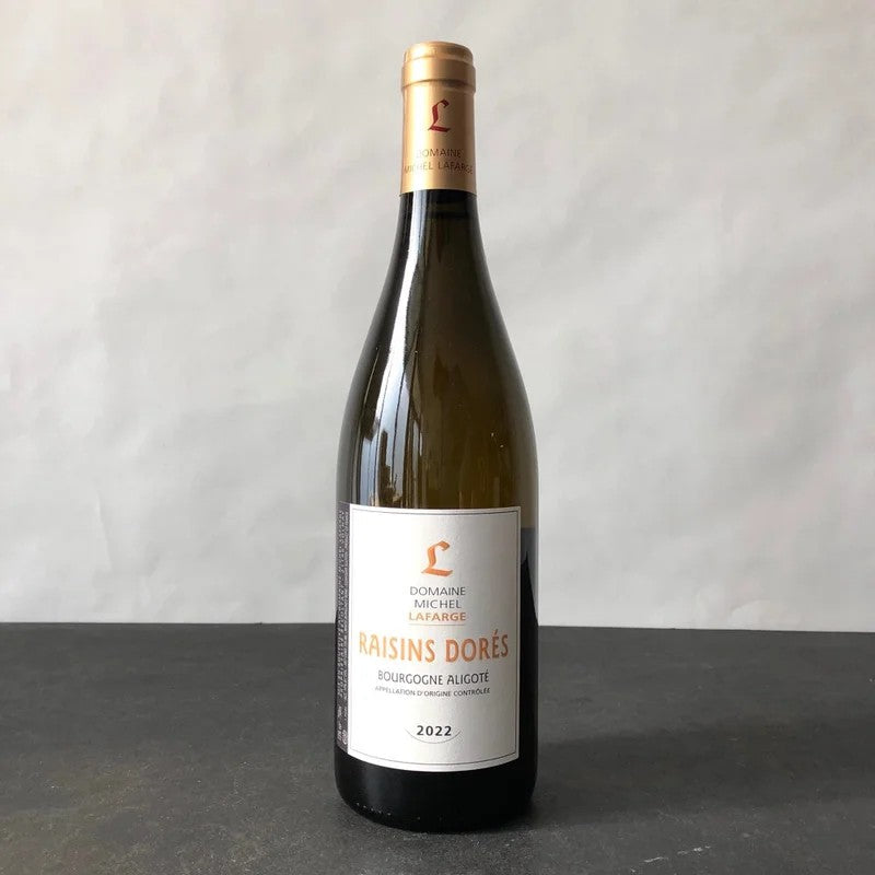 2023DomaineMichelLafargeBourgogneAligoteRaisinsDoresBurgundy,France