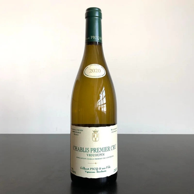 2023GilbertPicqetsesFilsVaucoupinChablisPremierCru,France