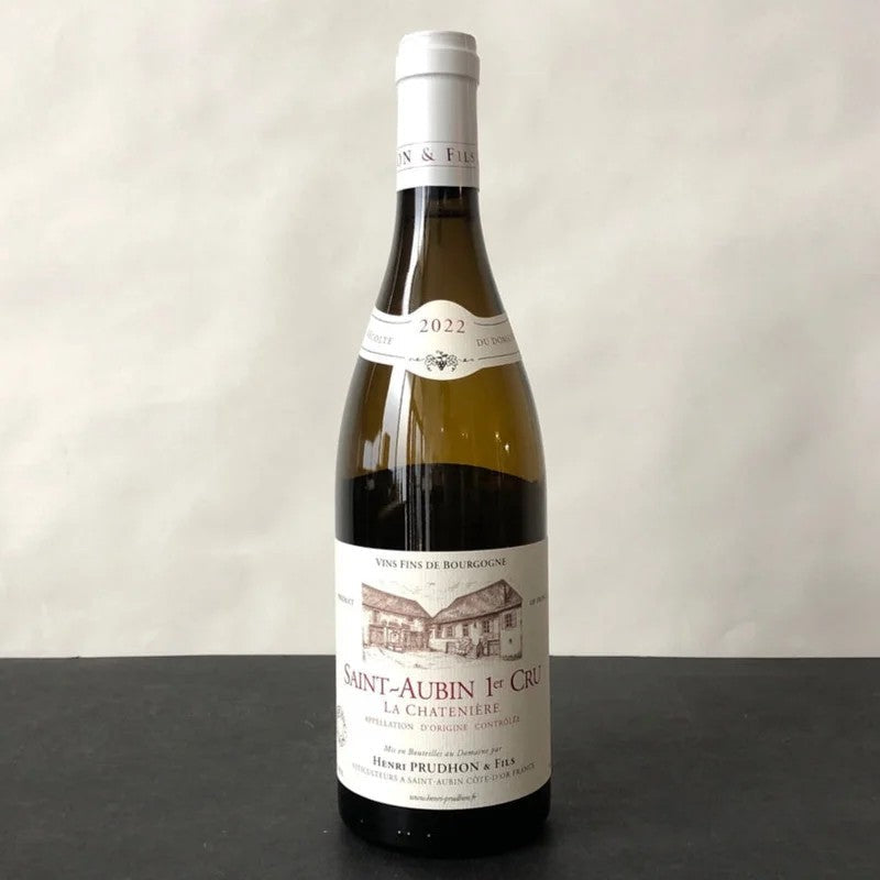 2023HenriPrudhonSaint-AubinBlanc1erCru‘LaChateniere’,CotedeBeaune,France
