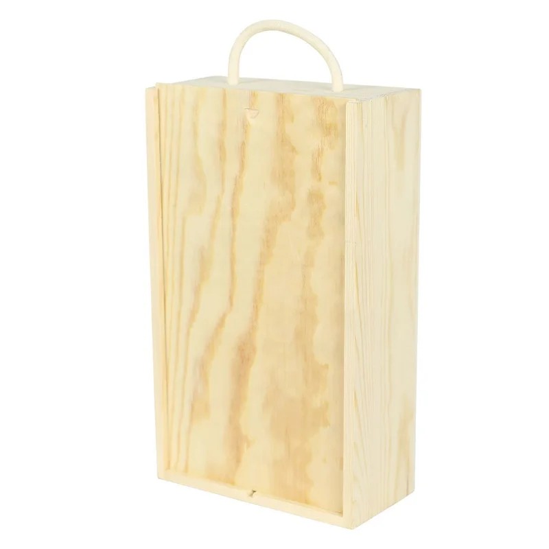 2BottleWoodenBox