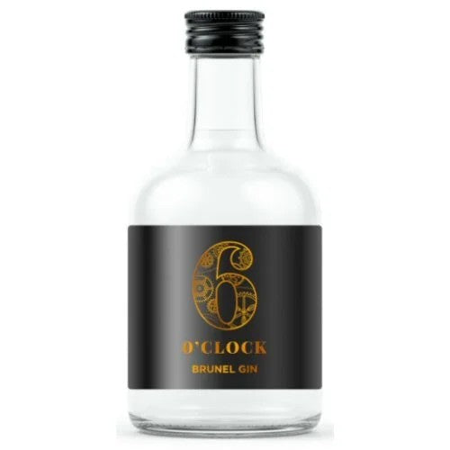 6O’clock“BrunelEdition”GinMiniature5clBottle