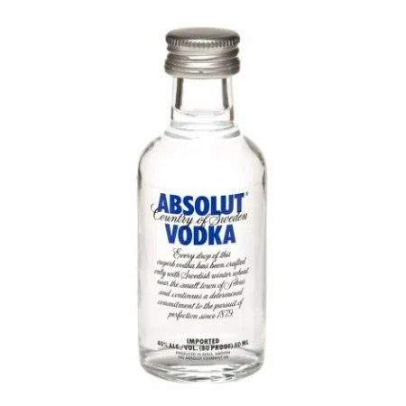 AbsolutBlueVodkaMiniature5clBottle