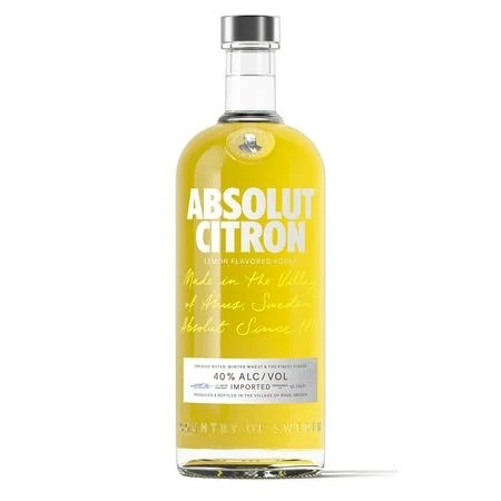 AbsolutCitronLemonFlavouredSwedishVodka70cl(40%ABV)