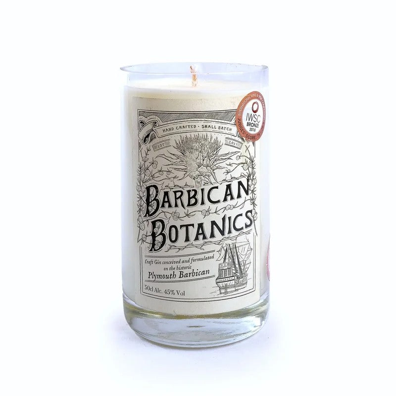 AdhockHomewareBarbicanBotanicsGinBottleCandle