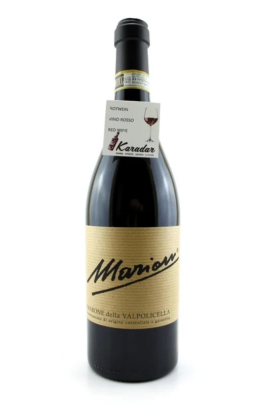 AmaronedellaValpolicella2020–16%vol.MarionWinery