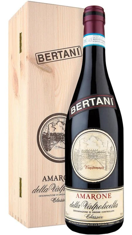 AmaronedellaValpolicellaDOCG2012–WoodenCase–Bertani