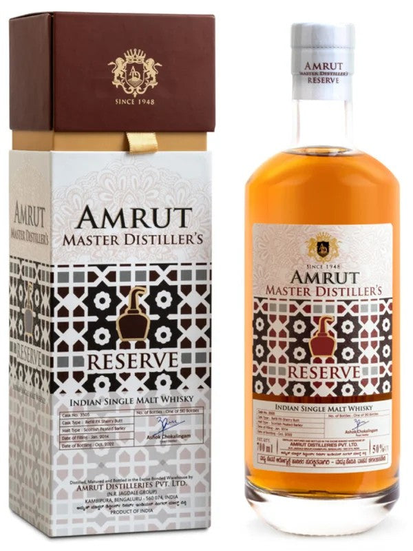 AmrutMasterDistiller’sReserve70cl.50%