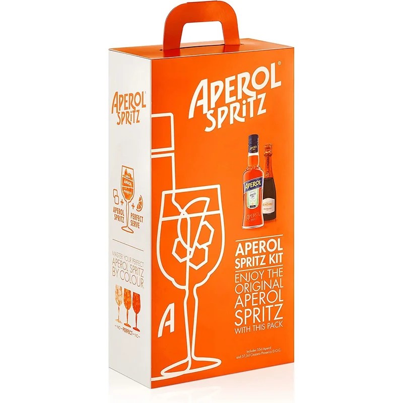 AperolSpritzDuoPack:Aperol35clandCinzanoProsecco37.5cl