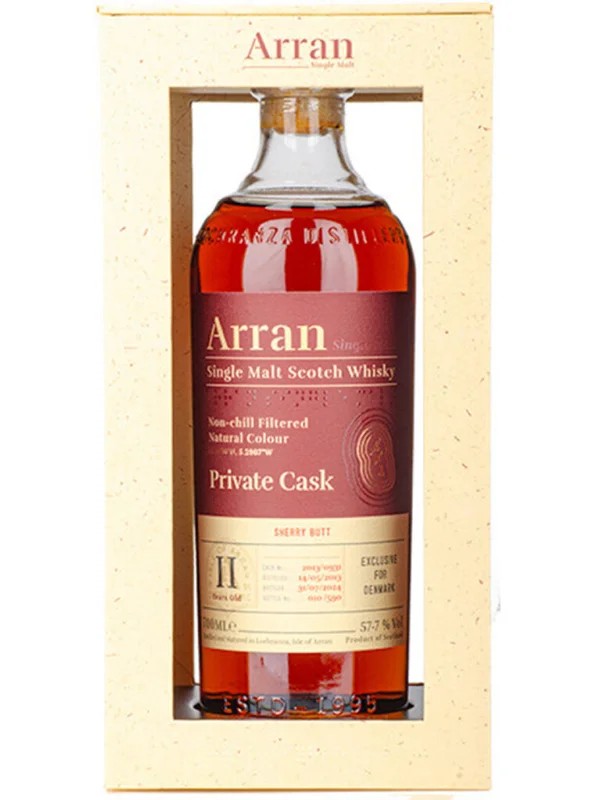 ArranDenmarkPrivateCask11Years201370cl.57,7%