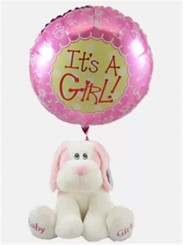 BabyGirlGiftWithBalloon
