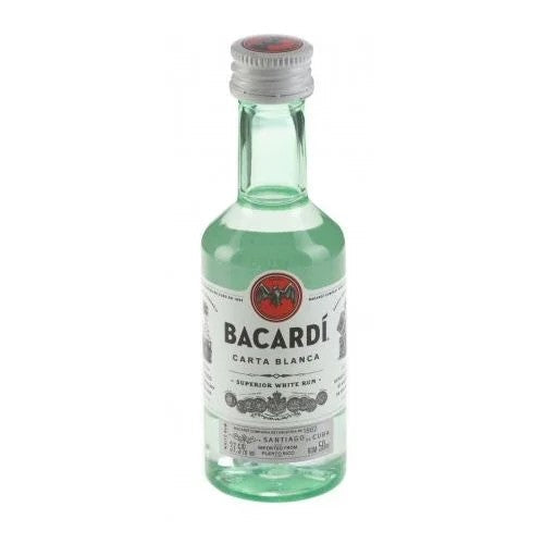 Bacardi“CartaBlanca”RumMiniature5clBottle