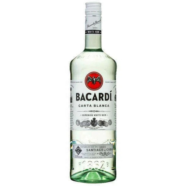 BacardiCartaBlancaRum(1LT,37.5%Vol.)