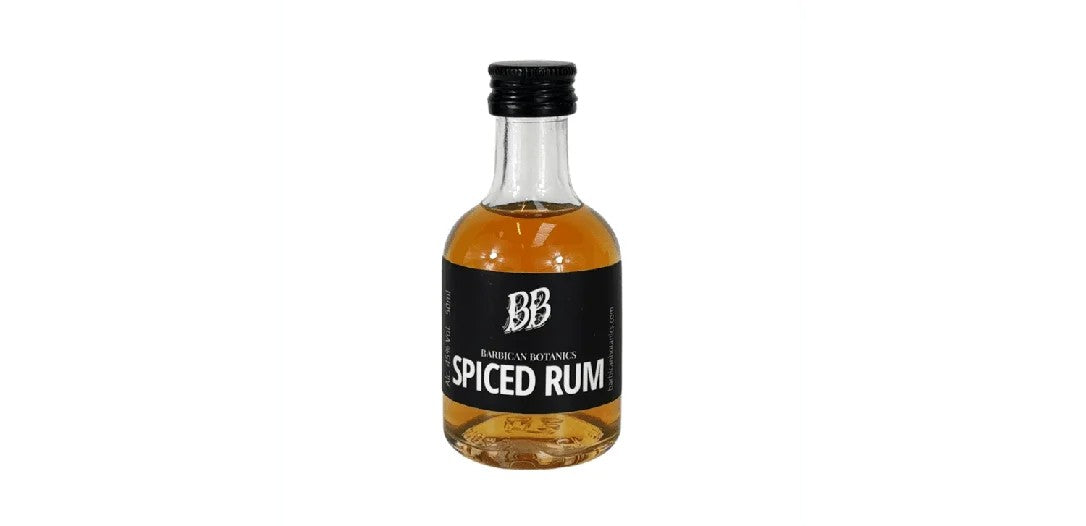 BarbicanBotanicsSpicedRumMiniature40%ABV(5cl)