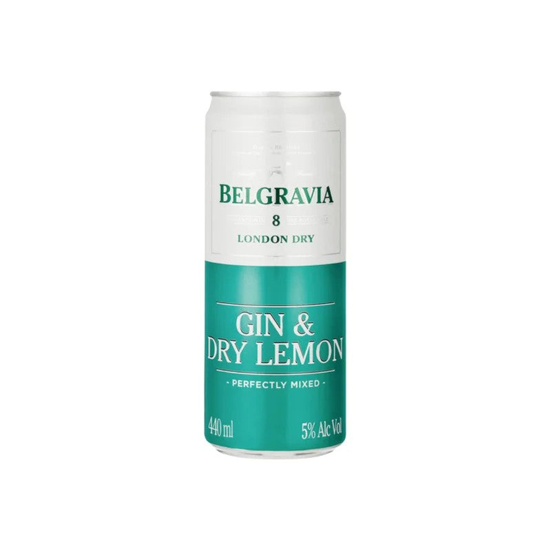 Belgravia440mlGin&DryLemon
