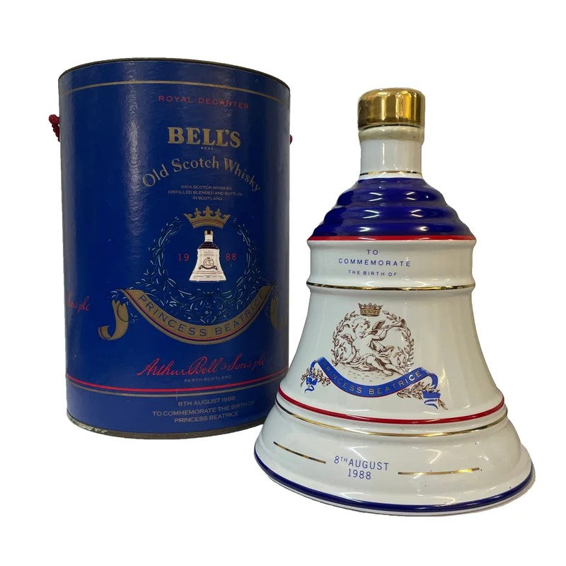 Bell’s‘BirthofPrincessBeatrice1988’DecanterSpeciallySelectedScotchWhisky(Full)