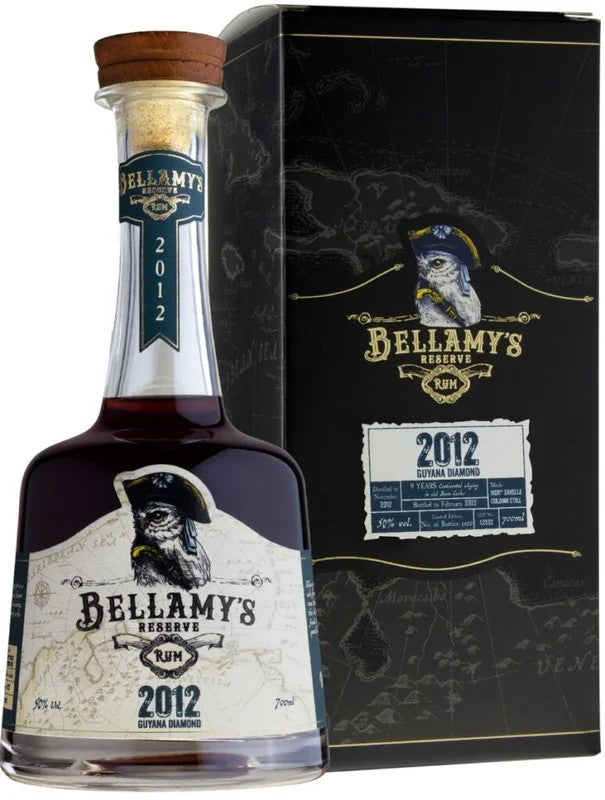 Bellamy’sReserveRum–2012GuyanaDiamond9Years70cl.50%