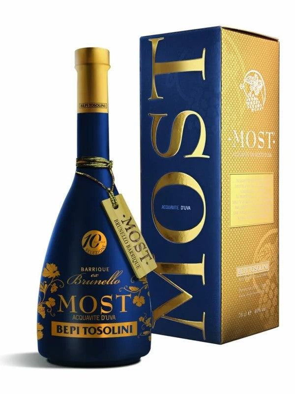 BepiTosolini–MOSTAcquaviteexBrunelloBarrique70cl.40%