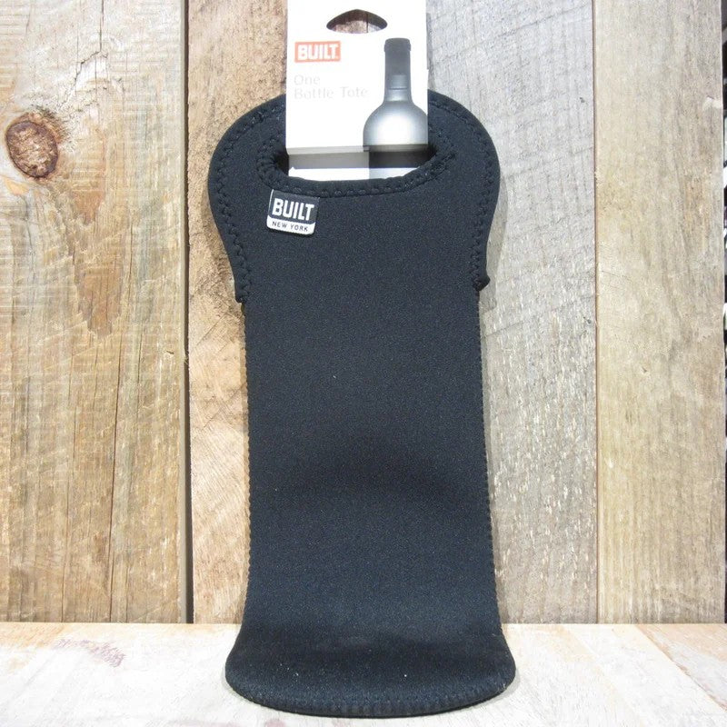 BlackNeopreneBuilt1BottleTote
