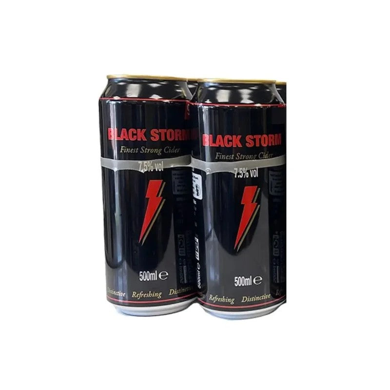 BlackStormCider4x500mlCans