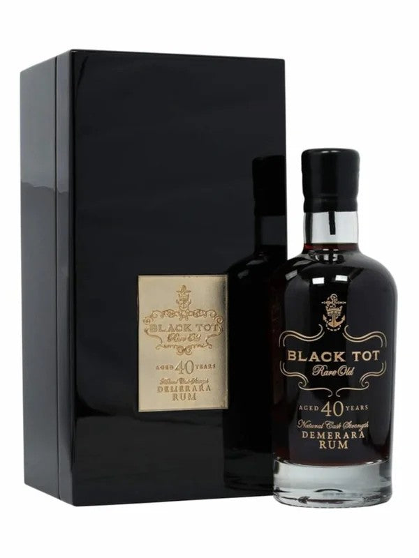 BlackTot40YearsDemeraraRum44,2%70cl.