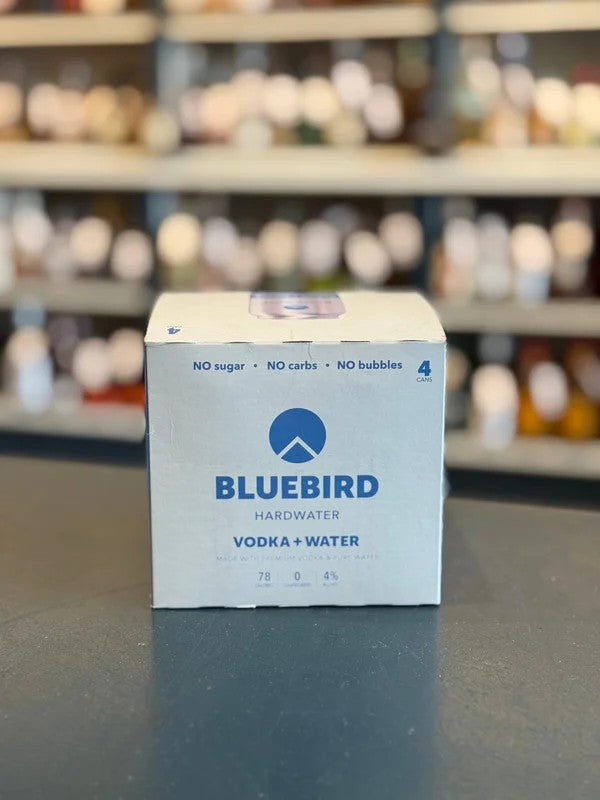 BLUEBIRDHARDWATERVODKA+WATER