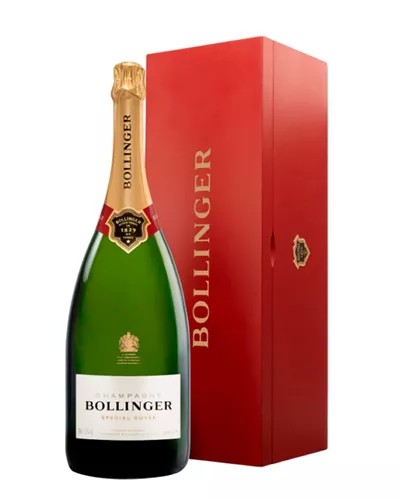 BollingerChampagneJeroboam300clinWoodenGiftbox