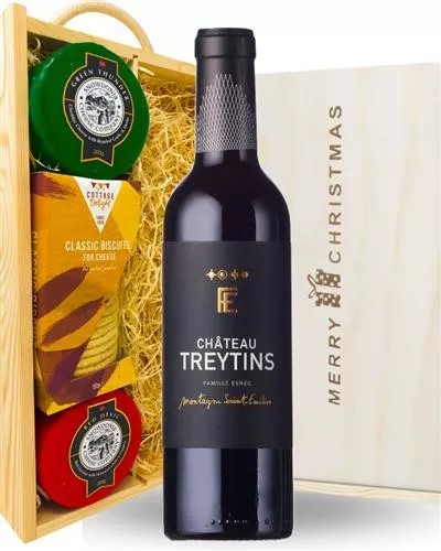 BordeauxRedWineandCheeseChristmasHamper